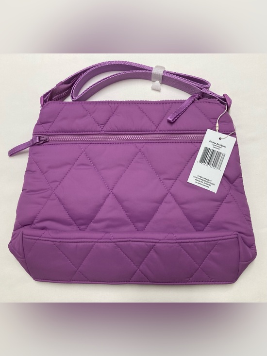 Vera Bradley Handbags - Vera Bradley Original Zip Nylon Hipster Iris Orchid color Quilted bag